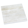 a white square object on a white background