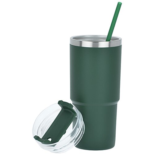 Additional Image 3 - a green cup with a straw