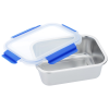 a plastic container with a lid