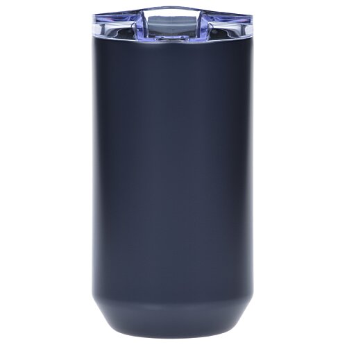Additional Image 1 - a black beverage can with blue lid