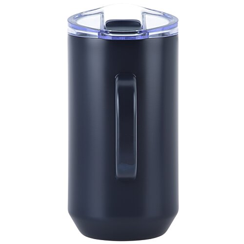 Additional Image 2 - a black cylindrical object with a blue lid