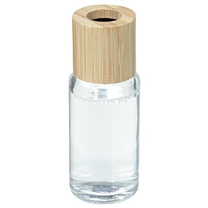 Additional Image 2 - a small glass bottle with a wooden cap