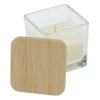 View Image 2 of 4 of Mini Candle with Bamboo Lid