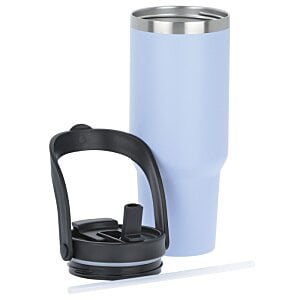 Additional Image 5 - a blue and silver tumbler