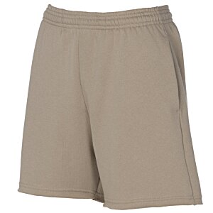 Additional Image 1 - a pair of tan shorts