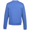 a blue sweater on a white background