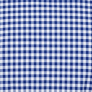 Additional Image 2 - a blue and white checkered fabric