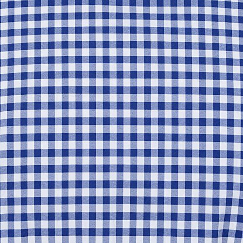 Additional Image 2 - a blue and white checkered fabric