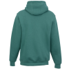 a green hoodie on a white background