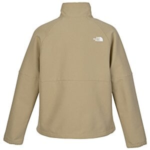 Additional Image 1 - a tan jacket with a white logo