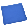 a blue square on a white background