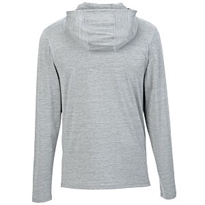 Additional Image 1 - a grey sweater with a cowl neck