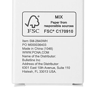 Additional Image 5 - a white box with black text