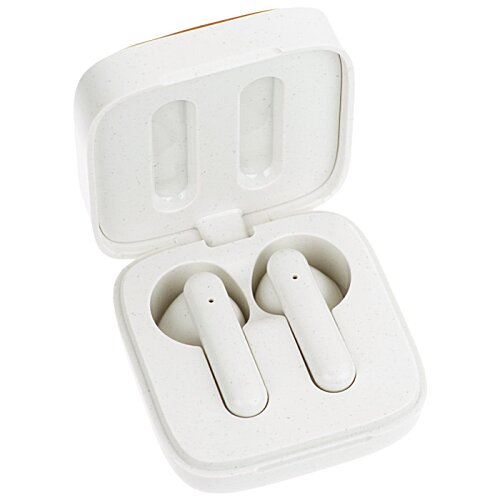 Additional Image 3 - a white ear buds in a case