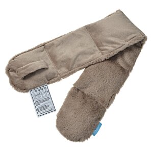 Additional Image 2 - a brown scarf with a tag