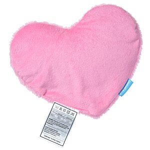Additional Image 1 - a pink heart shaped pillow