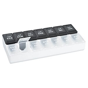 Additional Image 1 - a white and black tray with black and white objects