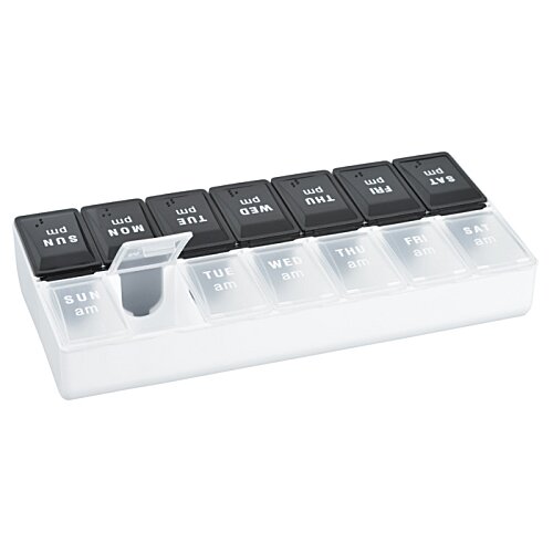 Additional Image 1 - a white and black tray with black and white objects