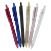 a group of pens in different colors