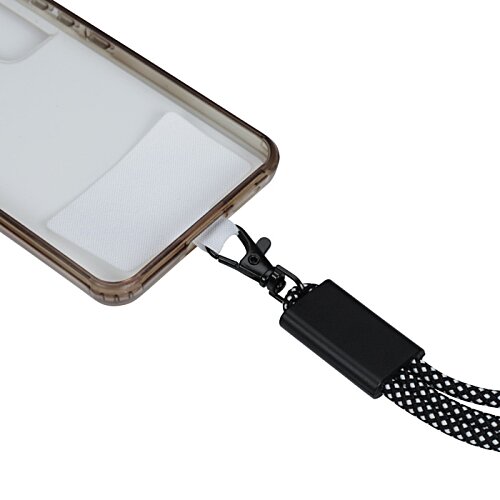 Additional Image 3 - a phone with a cable attached to it