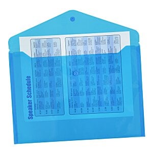 Additional Image 2 - a blue envelope with white squares