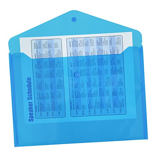 Additional Image 2 - a blue envelope with white squares