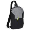 a black and grey backpack