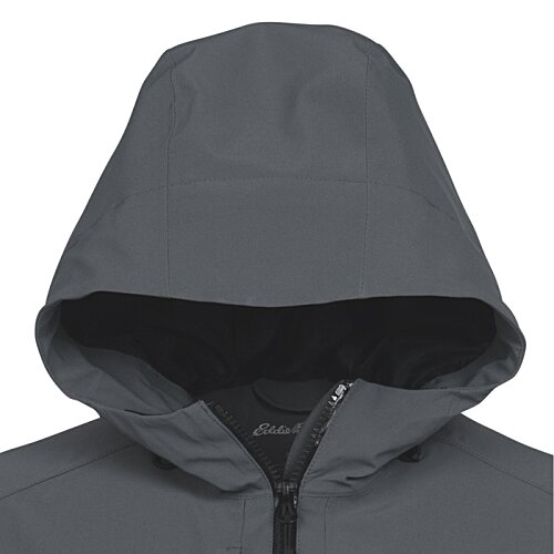 Additional Image 2 - a grey hooded jacket with a white background