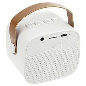 Additional Image 3 - a white square object with brown handles