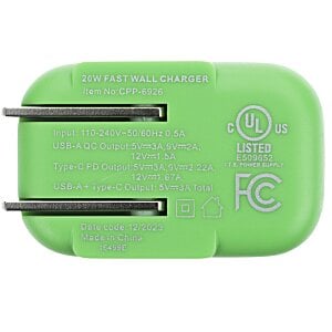 Additional Image 7 - a green rectangle with two black metal tips