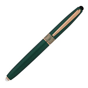 Additional Image 3 - a green pen with a gold cap