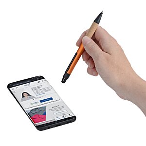 Additional Image 4 - a hand holding a pen over a cell phone