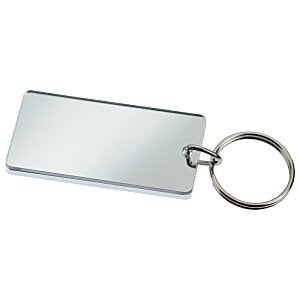 Additional Image 1 - a silver key chain with a ring