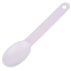 a plastic spoon with a handle