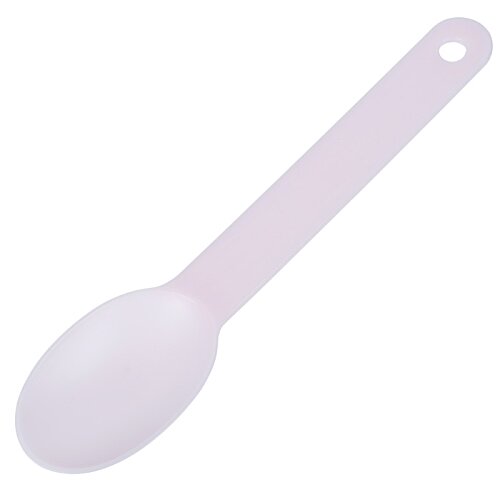 Additional Image 1 - a plastic spoon with a handle