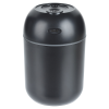a black container with a round top