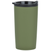 a green and black tumbler