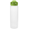 Additional Image 3 - a plastic water bottle with a green lid