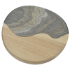 Additional Image 1 - a circular object with a grey and brown surface