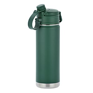 Additional Image 3 - a green and silver thermos