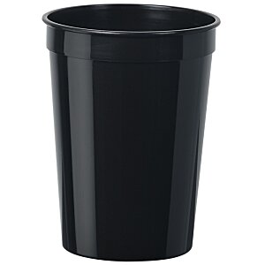 Additional Image 1 - a black plastic cup