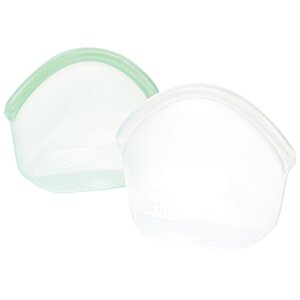 Additional Image 3 - a close up of a white and green mesh