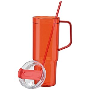 Additional Image 3 - a red cup with a straw