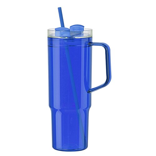 Additional Image 1 - a red drink cup with straw and straw