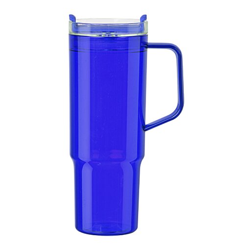 Additional Image 2 - a red plastic cup with a handle