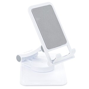 Additional Image 1 - a white phone stand with a screen