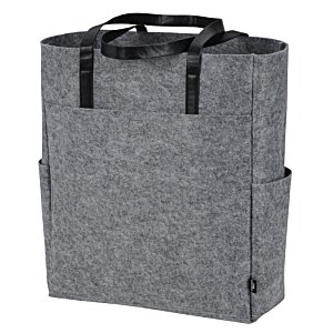 Additional Image 3 - a grey bag with black straps