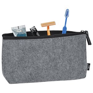 Additional Image 3 - a grey pouch with toothbrushes