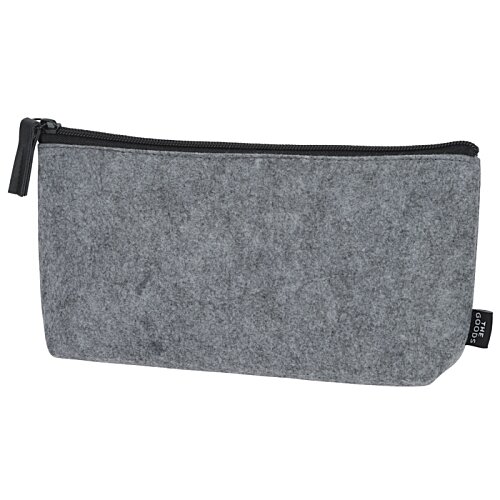Additional Image 1 - a grey zippered bag