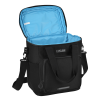 a black and blue bag